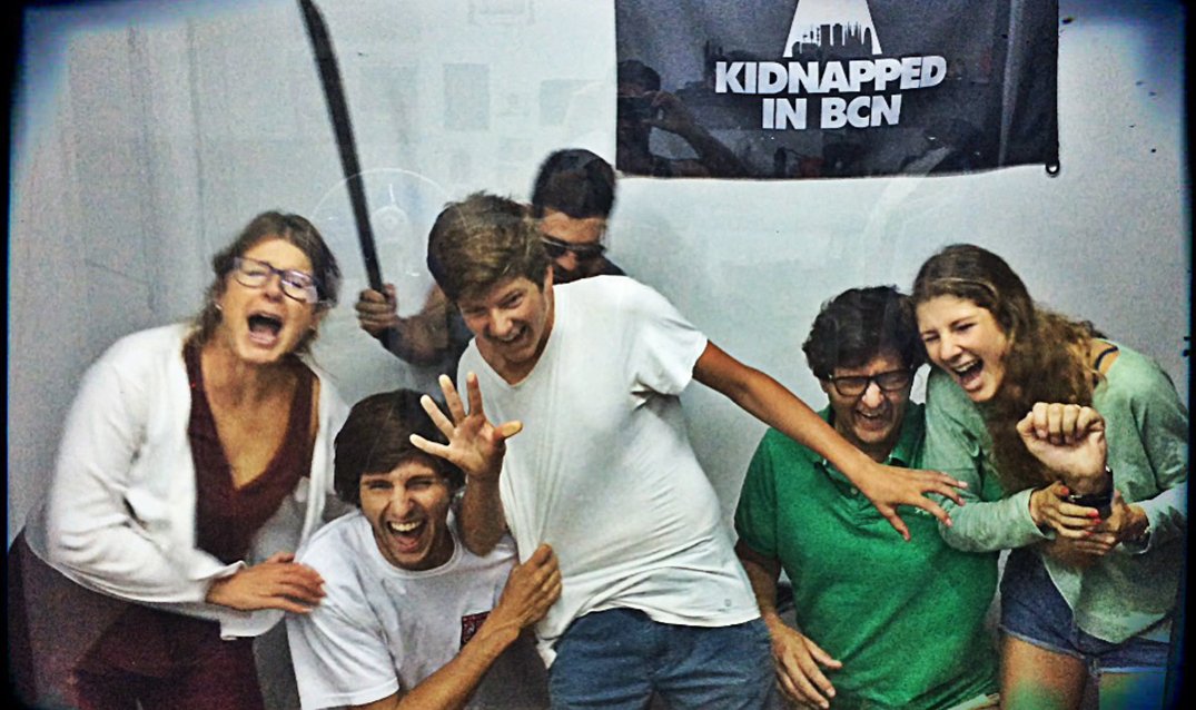 People enjoying Kidnapped in BCN2